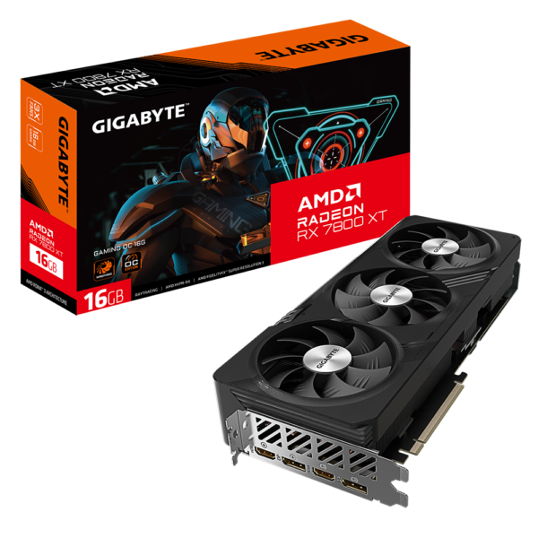 RX 7800XT  16GB GDDR6 GIGABYTE  GAMING OC