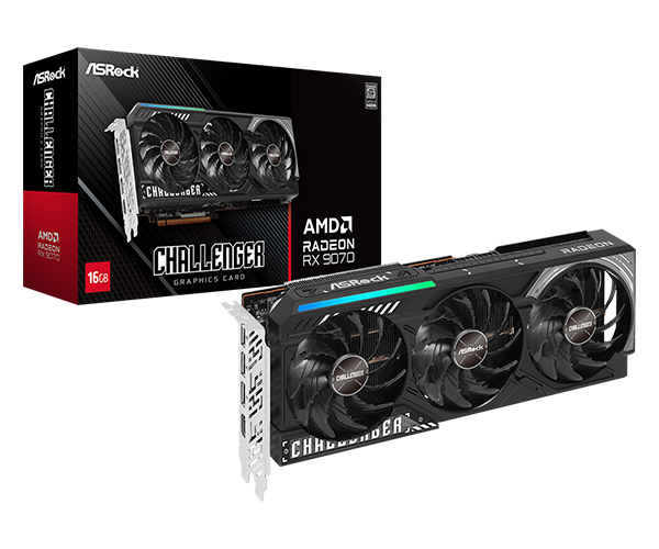 RX 9070 ASROCK CHALLENGER 16GB