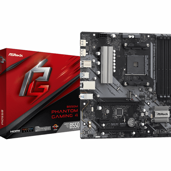 BOARD ASROCK B550M PHANTOM GAMING 4