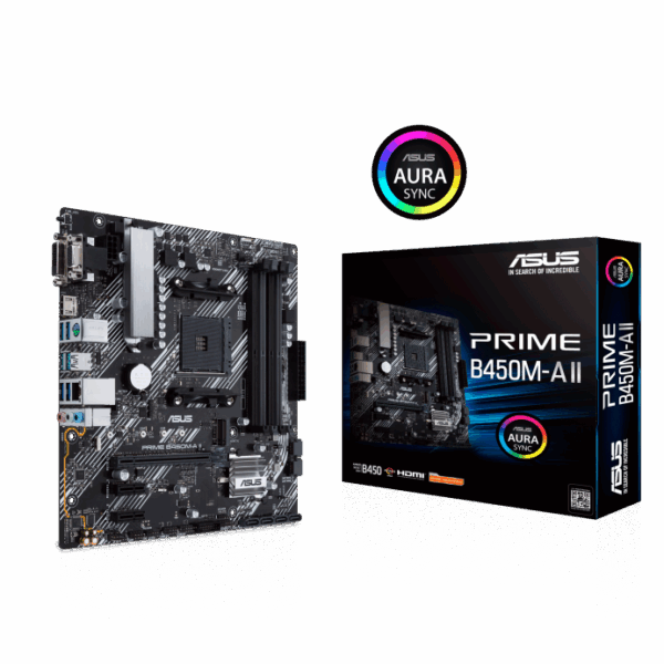 BOARD  ASUS PRIME B450M A II