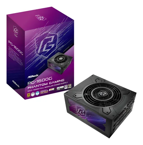 D_NQ_NP_771235-MLA98549104761_112025-O FUENTE ASROCK 1600W 80 PLUS GOLD PHANTOM GAMING - Imagen 1
