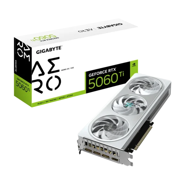 RTX 5060 TI 16GB GIGABYTE AERO BLANCA 3 FAN