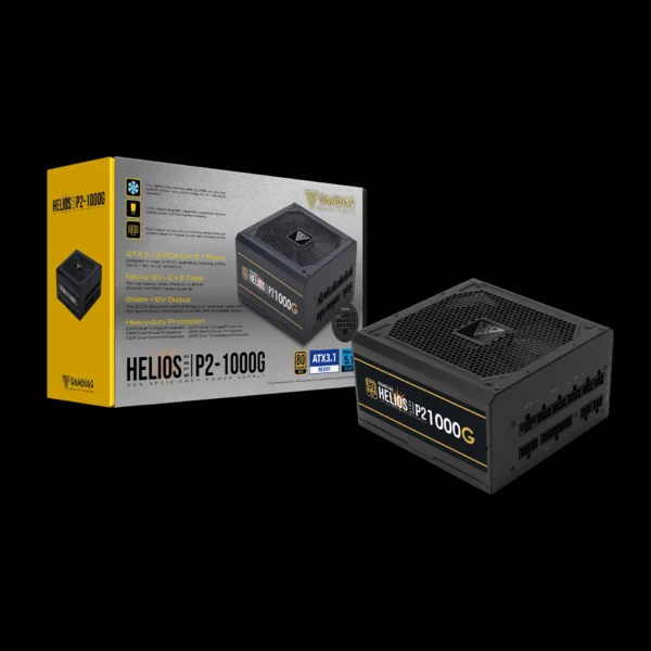 FUENTE DE PODER GAMDIAS HELIOS P2-1000G 80 PLUS GOLD (FULL MODULAR)