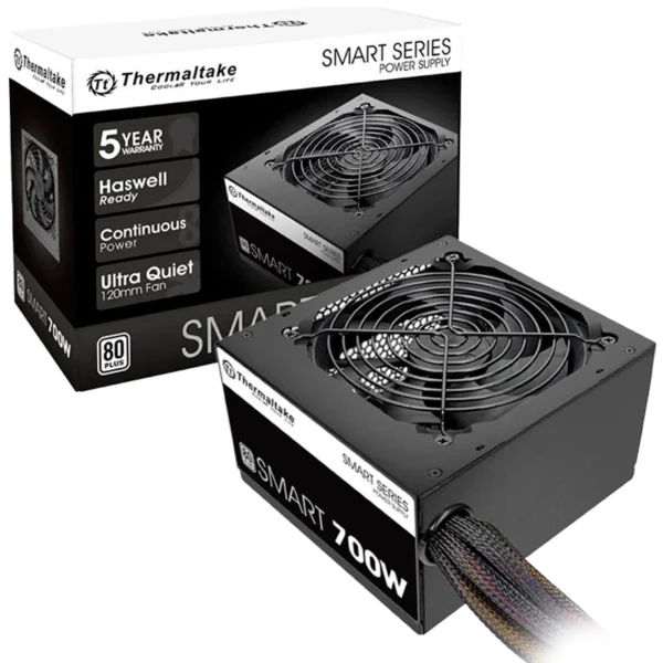 FUENTE DE PODER THERMALTAKE SMART 700W 80 PLUS WHITE