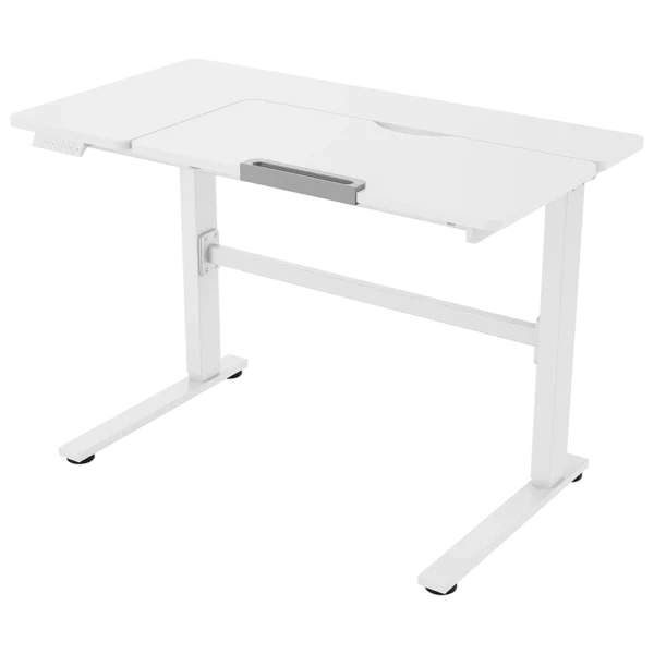ESCRITORIO AJUSTABLE TAURET RIDING PLANIKA DESK (BLANCO) 1MOTOR
