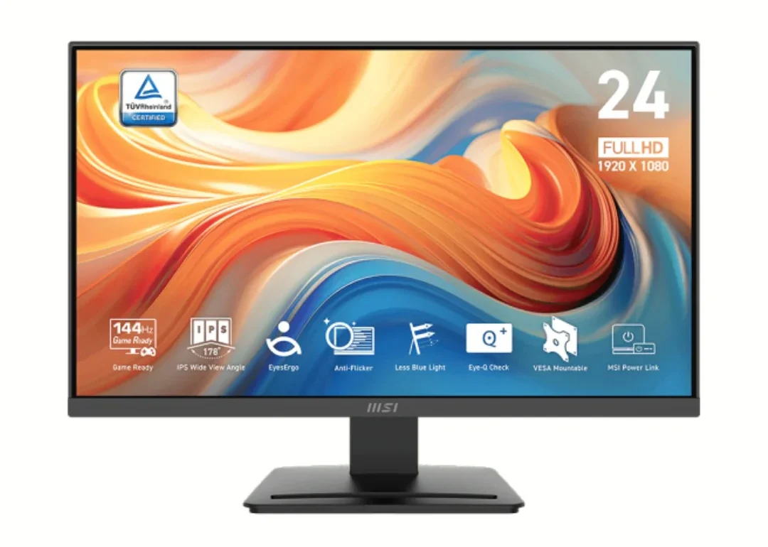 monitor_msi_pro_mp243le14_144_Hz MONITOR MSI PRO 23.8" FHD - Imagen 1