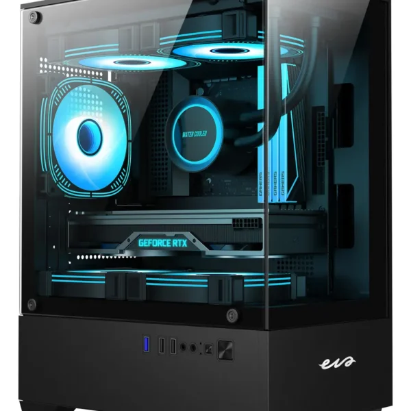 CHASIS MICRO-TOWER EVA COSMIC 11M ARGB NEGRO