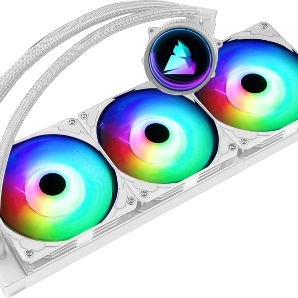 REFRIGERACION LIQUIDA ICEBERG INFINITE 360 ARGB BLANCA
