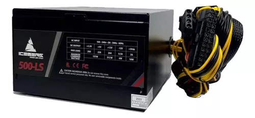 FUENTE DE PODER ICEBERG 500-LS 500W