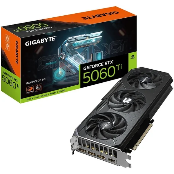 TARJETA DE VIDEO GIGABYTE RTX 5060 TI GAMING OC 16GB