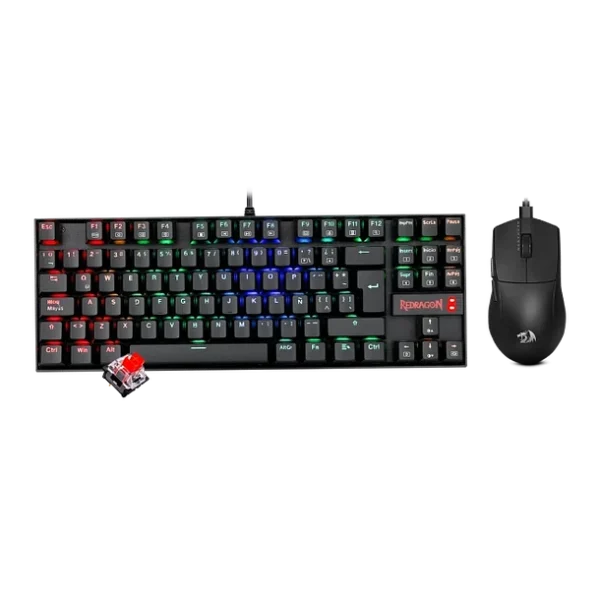 COMBO 2en1 RGB TECLADO + MOUSE REDRAGON (S145 WIRED)