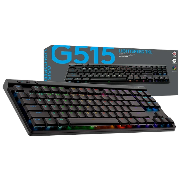 610 (9) TECLADO LOGITECH TKL PROFILE RGB (G515) NEGRO - Imagen 1