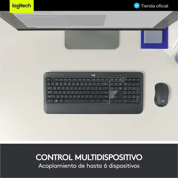 COMBO TECLADO Y MOUSE INALAMBRICO ADVANCE MK540
