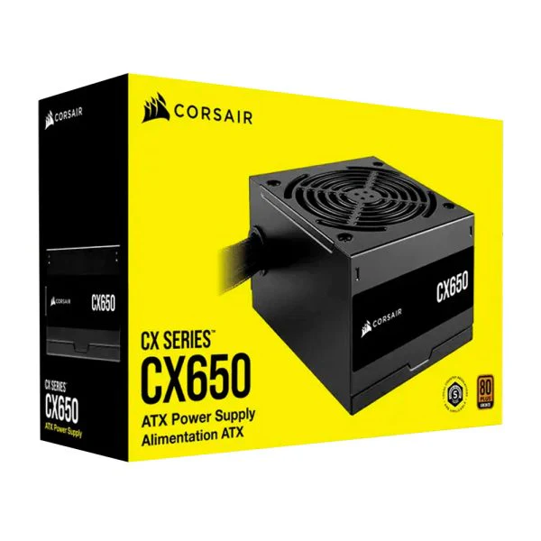 FUENTE DE PODER CORSAIR 650W 80 PLUS BRONZE