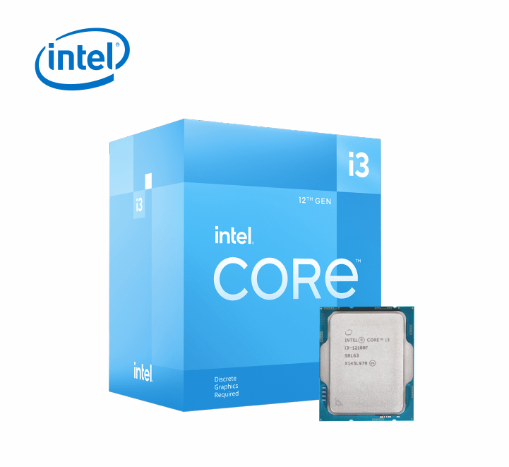 I13-12-GEN PRO CORE I3 12100F 3.3 CACHE 12 MB LGA 1700 - Imagen 1