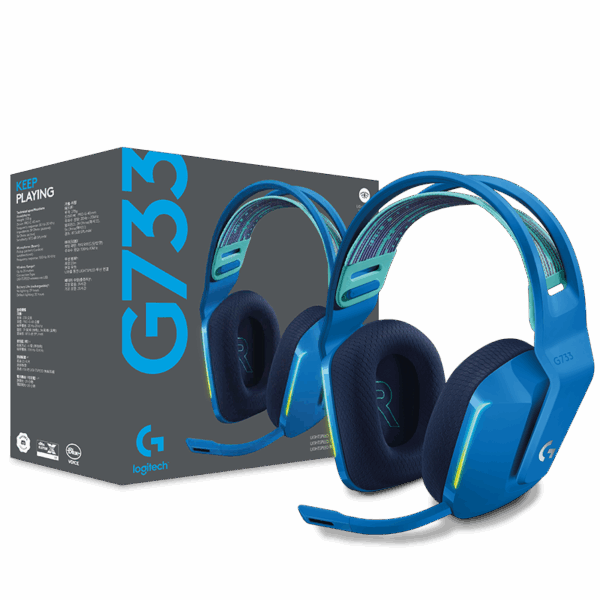 DIADEMA LOGITECH G733 LIGHTSPEED RGB AZUL