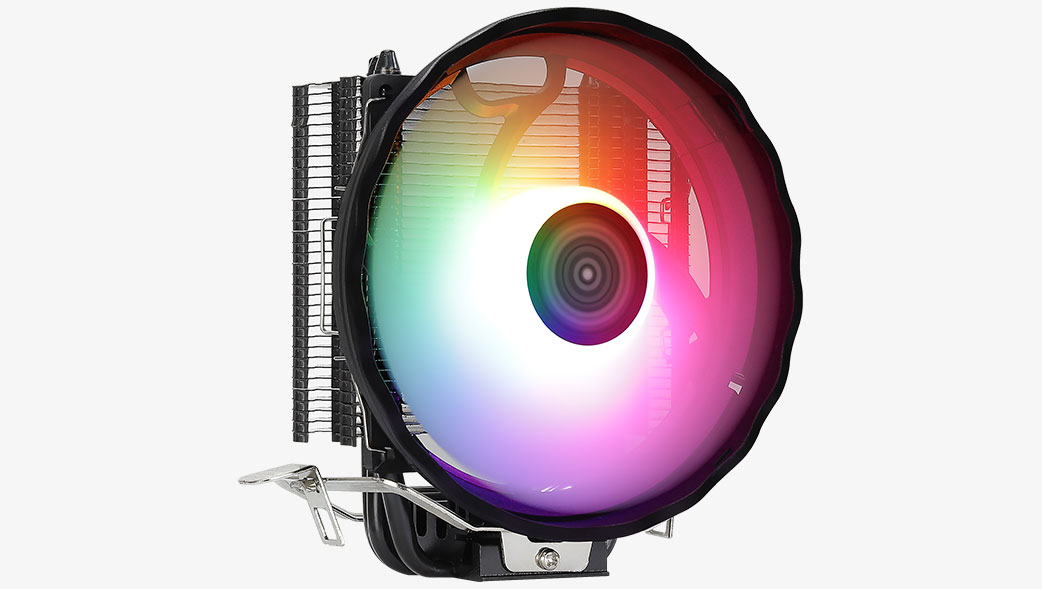 Raven-3-ARGB-Product-Photo-Gallery-1042x589-04 DISIPADOR AEROCOOL RAVE 3 ARGB INTEL Y AMD - Imagen 1