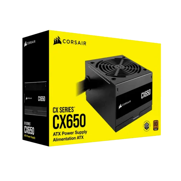 FUENTE DE PODER CORSAIR 650W 80 PLUS BRONZE