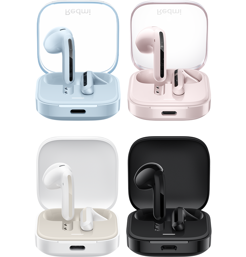 d6a09511c9e647fb8f7c0cb5a43cd87c AUDIFONOS XIAOMI REDMI BUDS 6 ACTIVE NEGRO/ BLANCO/ AZUL/ ROSA - Imagen 1