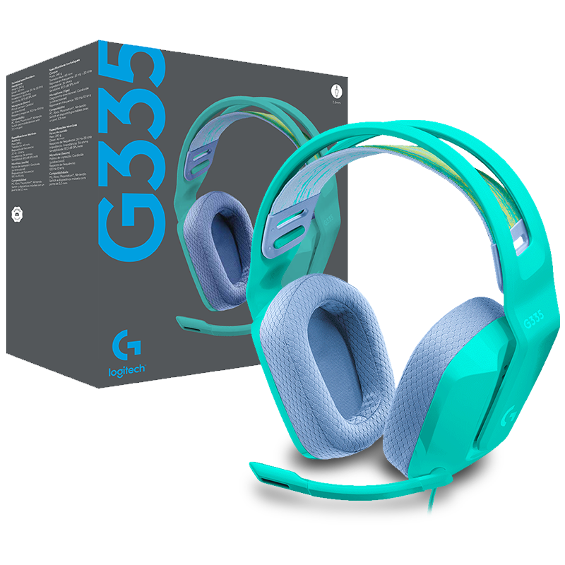 g335-menta DIADEMA LOGITECH G335 MENTA - Imagen 1
