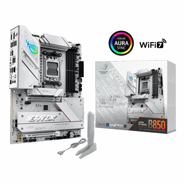 BOARD ASUS ROG STRIX B850-A GAMING WIFI (BLANCA)