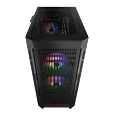 CAJA CORSAIR 3500X LXR LINK  VIDRIO T. + 3 FAN ARGB NEGRA