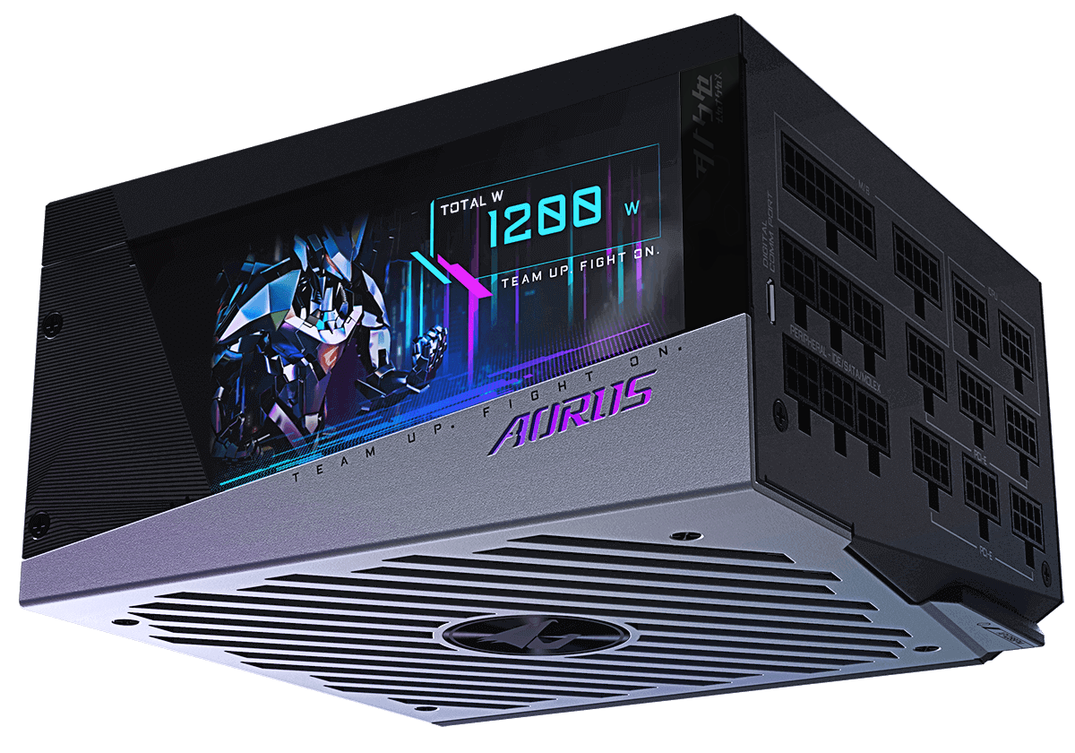 kf-img FUENTE GIGABYTE AORUS AP1200GM 1200W 80 PLUS PLATINUM M. - Imagen 1