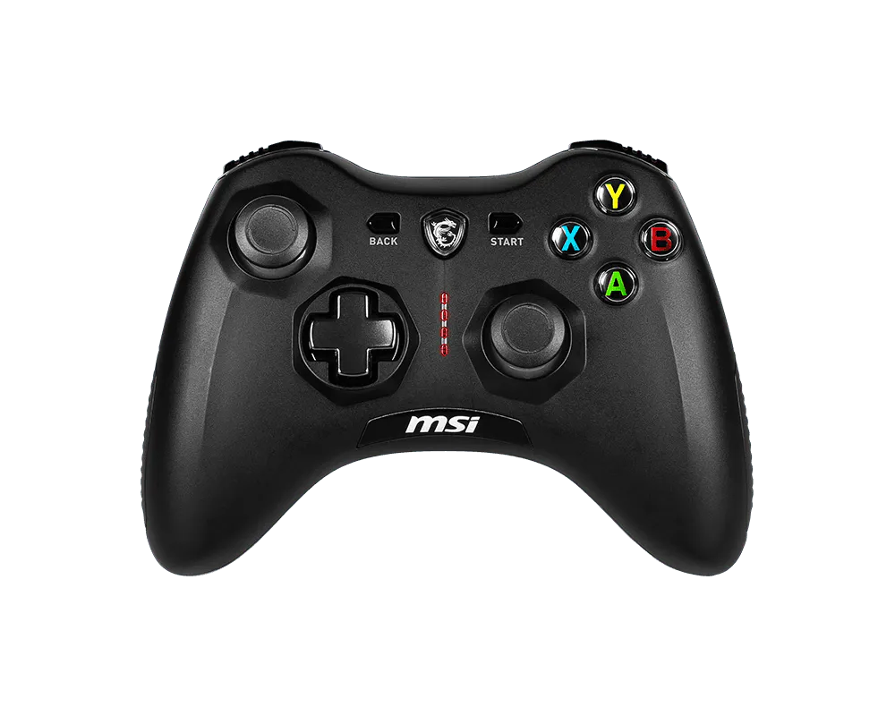 product_1631071366e30ab6e69f46031dd53638df0a91e333 CONTROL GAME PAD MSI FORCE GC30 V2 BLANCO Y NEGRO - Imagen 1
