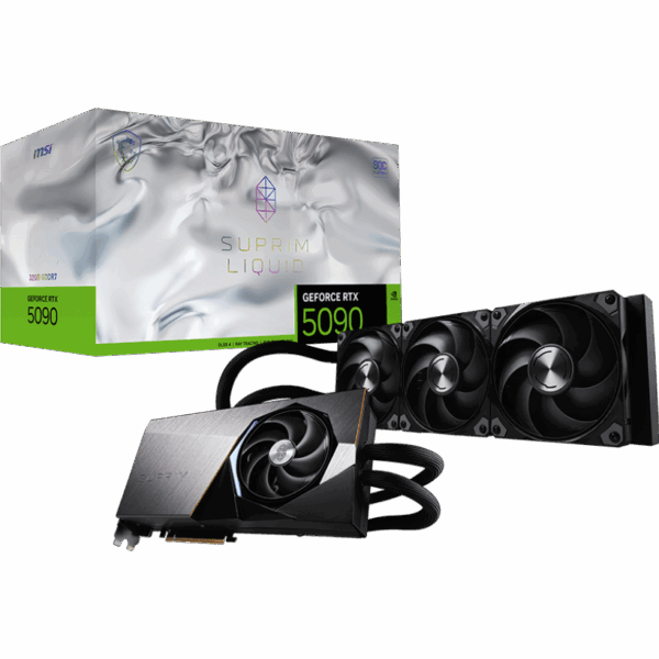 TARJETA DE VIDEO MSI SUPRIM LIQUID SOC RTX 5090 32GB