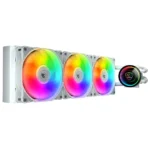 REFRIGERACION LIQUIDA COUGAR POSEIDON ELITE 360 RGB NEGRA Y BLANCA - Imagen 2