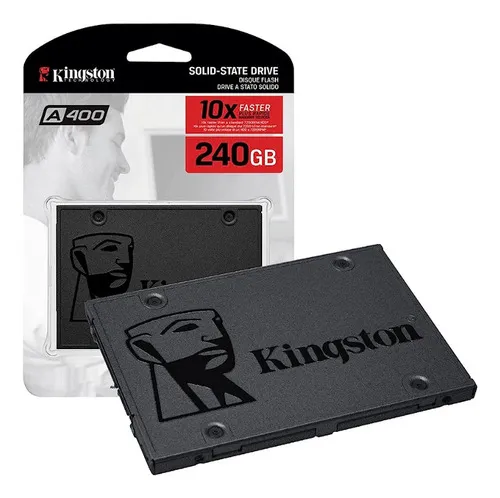 UNIDAD SOLIDA KINGSTON 2.5" A400 240GB (DRAM LESS)