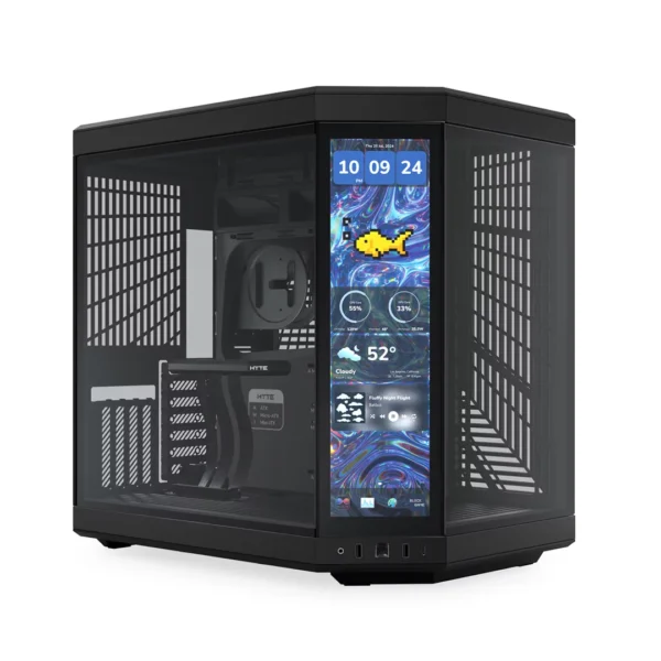 CHASIS HYTE Y70 TOUCH INFINITE PITCH BLACK