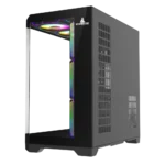 CHASIS ATX ICEBERG CRYSTAL EDGE NEGRA - Imagen 2