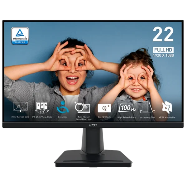 MONITOR MSI 21.5" FHD IPS 100HZ 4ms