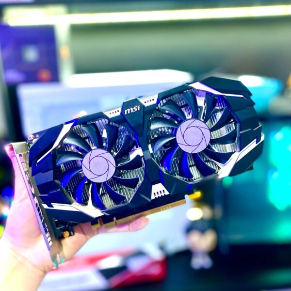 TARJETA DE VIDEO MSI DUAL GTX 1050TI 4GB (USADA)