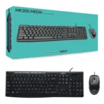 COMBO TECLADO Y MOUSE LOGITECH MK200 MEDIA - Imagen 2