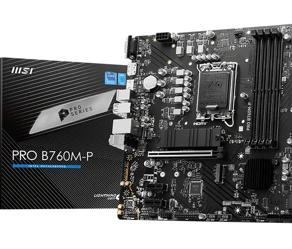 BOARD MSI PRO B760M-P DDR5