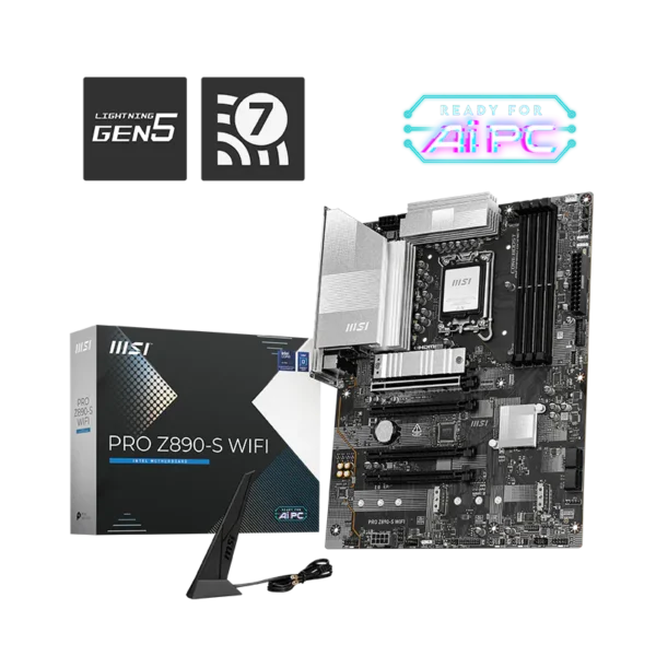 BOARD MSI PRO Z890-S WIFI DDR5 LGA 1851 CORE ULTRA