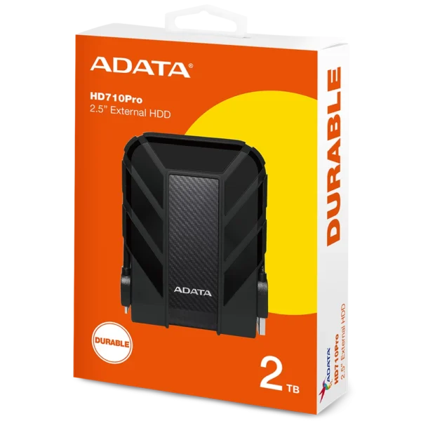DISCO DURO EXTERNO ADATA 2TB HD710 PRO NEGRO