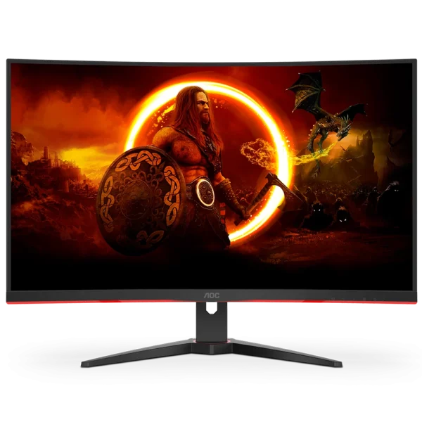MONITOR GAMER CURVO AOC 31.5" FHD VA 240HZ 0,5 MS (MPRT) C32G2ZE