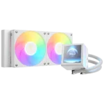 REFRIGERACIÓN LIQUIDA GAMDIAS CHIONE P5-240 ARGB (BLANCO Y NEGRO)