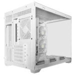CHASIS M-ATX GAMDIAS AURA GC10M V2 ARGB 6 FANS (BLANCO) - Imagen 2