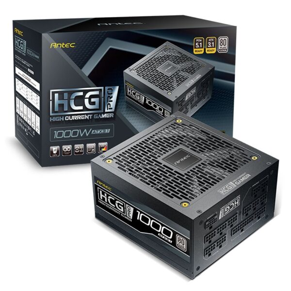 FUENTE DE PODER HCG PRO 1000W 80 PLUS PLATINUM
