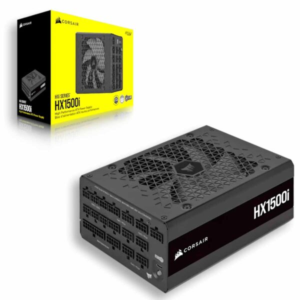FUENTE DE PODER CORSAIR HX1500I 1500W 80 PLUS PLATINUM (MODULAR)