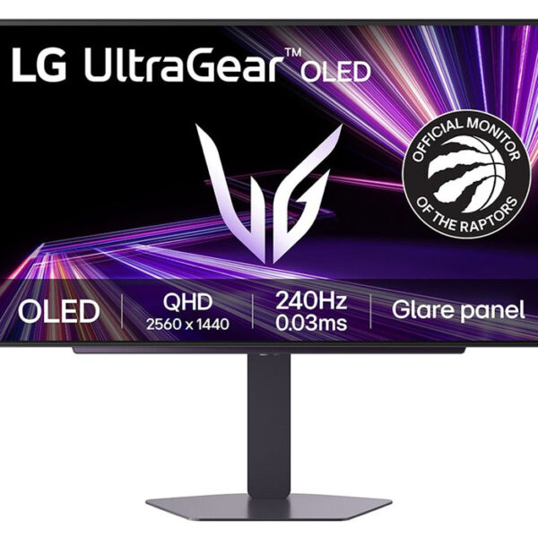 MONITOR LG OLED 27" QHD (27GX704A-B) 0,03ms 240Hz PIVOT