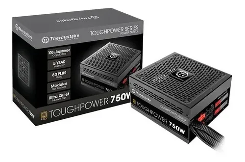 FUENTE DE PODER THERMALTAKE TOUGHPOWER GF2 750W 80 PLUS GOLD