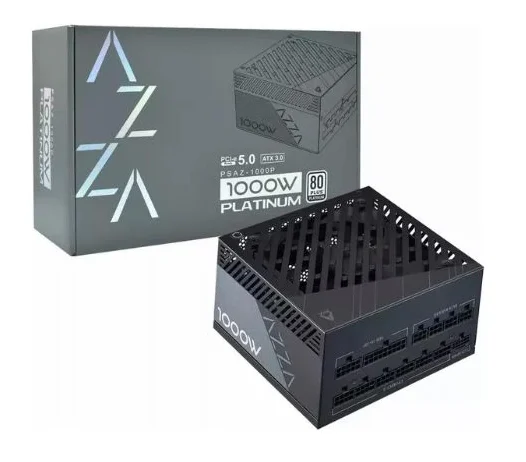 FUENTE DE PODER AZZA 1000W 80 PLUS PLATINUM FULL MODULAR