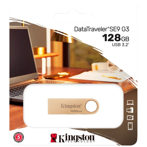 MEMORIA USB KINGSTON DATATRAVELER SE9 G3 128GB 3.2
