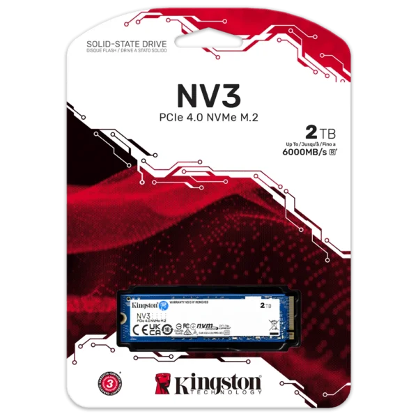 UNIDAD SÓLIDA M.2 KINGSTON NV3 2TB