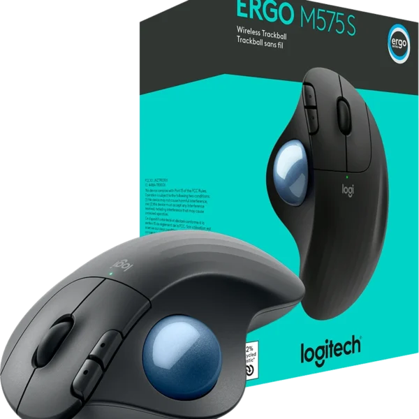 MOUSE INALÁMBRICO LOGITECH TRACKBALL ERGO M575S